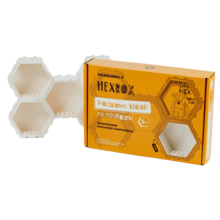 HexBox białe - opakowanie 5 szt.